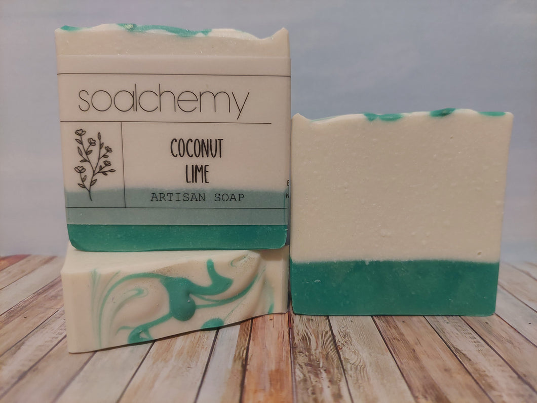 Coconut Lime Artisan Soap