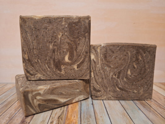 Smoked Coffee & Whiskey Artisan Soap